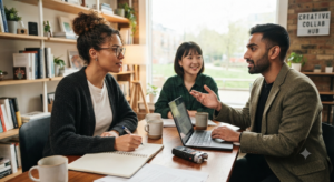 Professional ghostwriter helping authors turn ideas into a published book